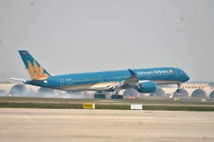 Vietnam Airlines xây dựng đề án tái cơ cấu tổng thể 2021-2025 sau đại dịch trong đó có các giải pháp để có thể tăng thu nhập vốn nhằm thoát âm vốn chủ sở hữu và lỗ lũy kế. (Ảnh: CTV/Vietnam+)