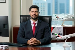Ông Marwan Al Marri, Tổng giám đốc của Hãng hàng không Emirates tại Việt Nam. (Ảnh: PV/Vietnam+)