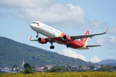 Hãng bay Vietjet Air kinh doanh có lãi bất chấp dịch bệnh COVID-19. (Ảnh: CTV/Vietnam+)