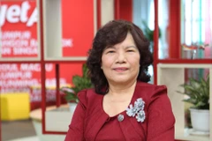 Chủ tịch Hội đồng quản trị hãng hàng không Vietjet Nguyễn Thanh Hà. (Ảnh: CTV/Vietnam+)