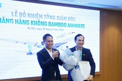 Bamboo Airways vừa bổ nhiệm ông Nguyễn Mạnh Quân giữ vị trí Tổng giám đốc. (Ảnh: CTV/Vietnam+)