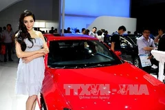 Triển lãm ôtô tại Trường Xuân, Trung Quốc (Nguồn: AFP/TTXVN)