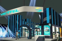 Không gian công nghệ của Viettel tại Vietnam Telecomp 2013. (Nguồn: Viettel)