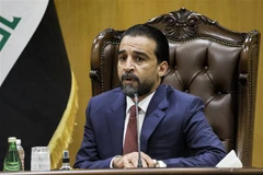 Chủ tịch Quốc hội Iraq Mohammed al-Halbousi. (Ảnh: AFP/TTXVN)
