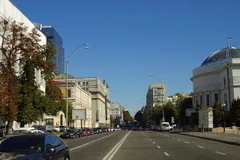 Đường phố tại Ukraine. (Nguồn: Wikipedia)