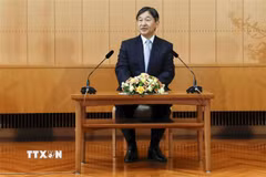 Thiên hoàng Naruhito. (Nguồn: Kyodo/TTXVN)