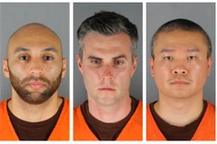 Từ trái sang phải: J. Alexander Kueng, Thomas Lane và Tou Thao. (Nguồn: startribune.com)