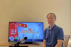 Ông Lý Minh Hán, cố vấn bộ phim “Nguyễn Ái Quốc ở Hong Kong.” (Ảnh: Mạc Luyện/TTXVN)