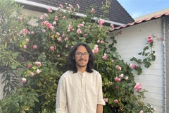 Đạo diễn Phạm Thiên Ân. (Ảnh: Thu Hà/TTXVN)