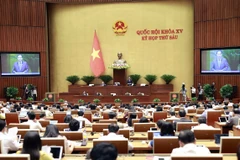 Phó Chủ tịch Trần Quang Phương điều hành nội dung Phiên họp. (Ảnh: quochoi.vn)