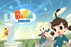 Giao diện ứng dụng Betia English. (Ảnh chụp màn hình)