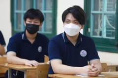 Học sinh dự thi vào lớp 10. (Ảnh: Hoài Nam/Vietnam+)