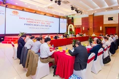 Phiên họp của Hội đồng Chức danh Giáo sư Nhà nước. (Ảnh: HĐCDGSNN)