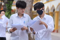 Thí sinh dự thi tốt nghiệp trung học phổ thông hôm nay. (Ảnh: Hoài Nam/Vietnam+)