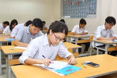 Thí sinh dự thi Tốt nghiệp Trung học phổ thông. (Ảnh: PV/Vietnam+)