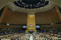 Một phiên họp của Đại Hội đồng Liên hợp quốc ở New York, Mỹ. (Ảnh: THX/TTXVN)