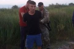 Ridvan Zykaj bị bắt giữ. (Nguồn: lajmifundit.al)