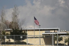 Lãnh sự quán Mỹ ở Jerusalem. (Nguồn: AFP/TTXVN)