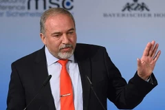 Bộ trưởng Quốc phòng Israel Avigdor Lieberman. (Nguồn: AFP)