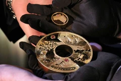 Đồng tiền vàng Discovery. (Nguồn: ABC News)