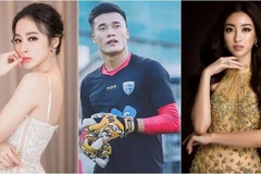 Thủ môn Bùi Tiến Dũng “thả thính” cực dễ thương nhiều mỹ nhân Việt