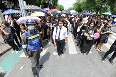 Người dân Thái Lan. (Nguồn: THX/TTXVN)