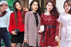 Quý cô thời trang Việt khoe sắc ngọt ngào trong trang phục nữ tính