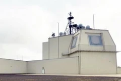 Hệ thống lá chắn tên lửa đặt trên mặt đất (Aegis Ashore). (Ảnh: Kyodo/TTXVN)