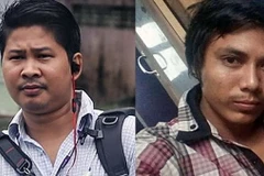 Phóng viên Wa Lone (phải) và Kyaw Soe Oo. (Nguồn: rfa.org)