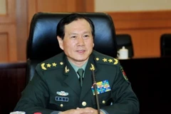 Bộ trưởng Quốc phòng Trung Quốc Ngụy Phụng Hòa. (Nguồn: THX/TTXVN)