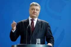 Tổng thống Ukraine Petro Poroshenko. (Nguồn: AFP/TTXVN)