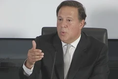 Tổng thống Juan Carlos Varela. (Nguồn: EPA/TTXVN)