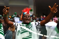 Niềm vui của cổ động viên Nigeria trước chiến thắng của đội nhà trước Iceland. (Ảnh minh họa. Nguồn: THX/TTXVN)