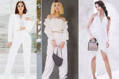 White-on-white: Từ khóa hot nhất tuần chinh phục quý cô thời trang