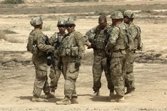 Binh sỹ Mỹ tại Syria. (Nguồn: Sputnik/TTXVN)