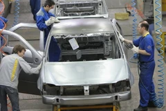 Nhà máy lắp ráp ôtô của hãng Renault, Pháp. (Nguồn: AFP/TTXVN)