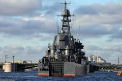 Tàu Minsk lớp Ropucha của Hải quân Nga. (Nguồn: RT)