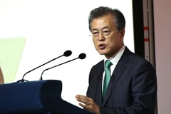 Tổng thống Hàn Quốc Moon Jae-in. (Ảnh: THX/TTXVN)