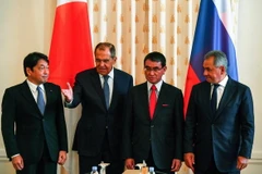 Quang cảnh hội nghị "2 + 2". (Nguồn: TTXVN phát)