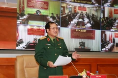 Thượng tướng Phương Minh Hòa. (Ảnh: Hồng Pha/TTXVN phát)