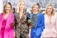 Diễn viên Cate Blanchett - “Bà hoàng” của những bộ suit thời thượng