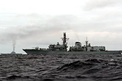 Tàu Type-23. (Nguồn: theregister.co.uk)