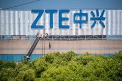 Trụ sở của ZTE tại thành phố Thượng Hải, Trung Quốc. (Ảnh minh họa. AFP/TTXVN)