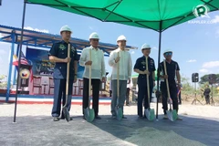 Quang cảnh lễ khởi công. (Nguồn: rappler.com)