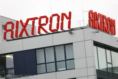 Trụ sở công ty điện tử Aixtron ở Herzogenrath, Đức. (Ảnh: AFP/TTXVN)