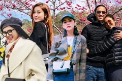 Vợ chồng Hà Tăng diện đồ đôi, Chi Pu và Kỳ Duyên “dát” hàng hiệu