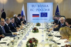 Hội nghị thượng đỉnh Nga-EU năm 2012. (Nguồn: AFP/TTXVN)