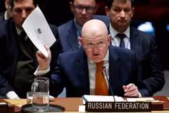 Đại sứ Nga Vassily Nebenzia. (Nguồn: AFP/TTXVN)