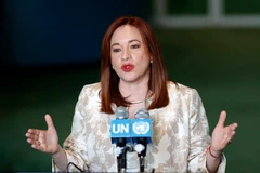 Ngoại trưởng Ecuador Maria Fernanda Espinosa. (Nguồn: THX/TTXVN)