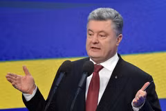 Tổng thống Ukraine Petro Poroshenko. (Nguồn: AFP/TTXVN)
